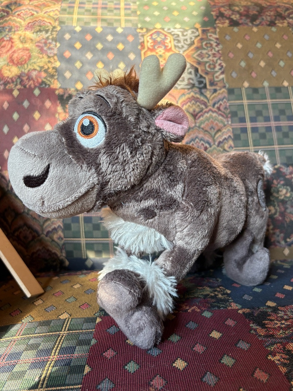 Disney Store Authentic Sven Frozen Reindeer Plush 14” Stuffed Animal
